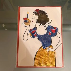 Papyrus Snow White Birthday Card
